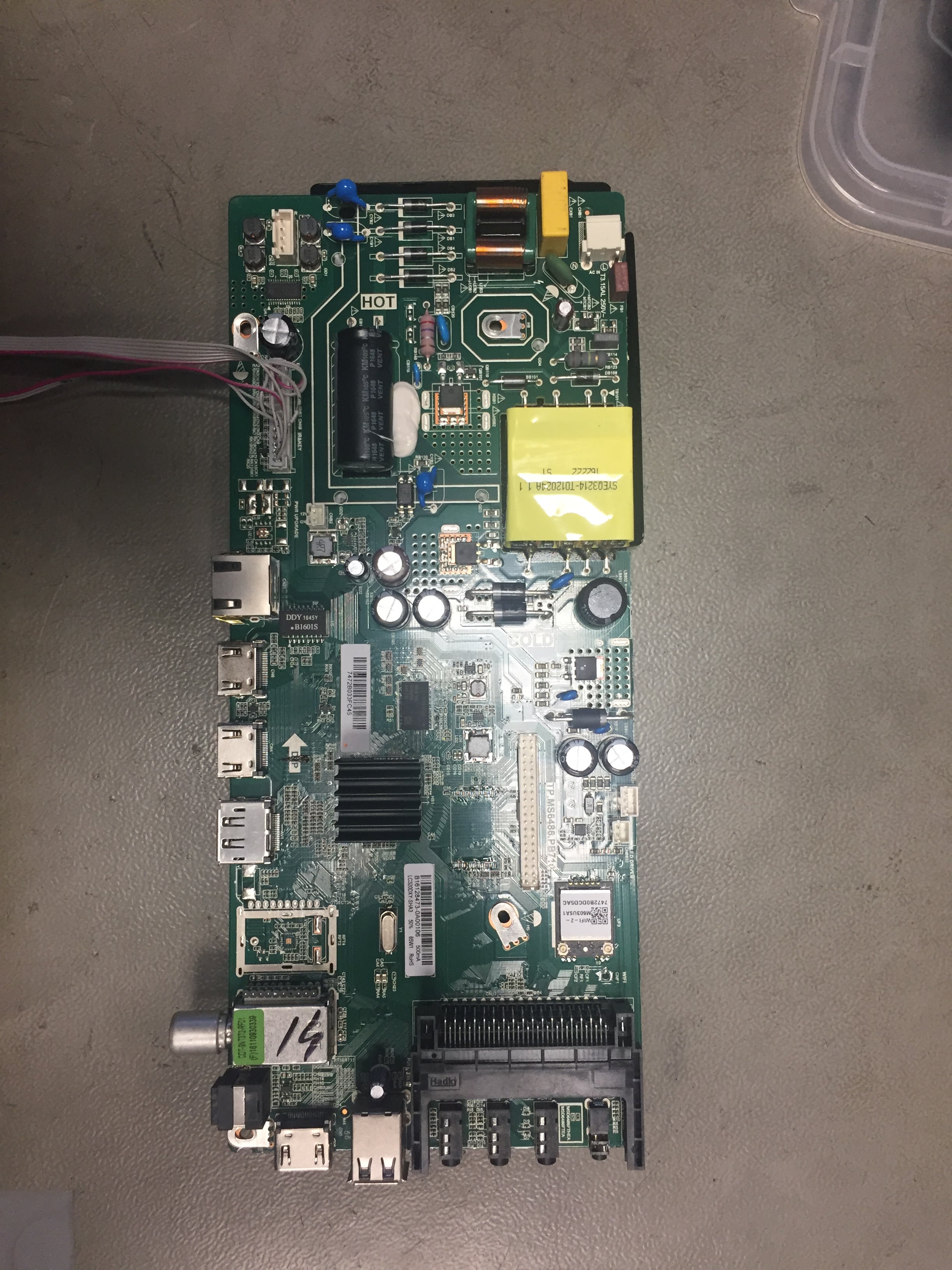 Tp.MS6486.PB710 32CHD6021K Sharp Yetkili Servis