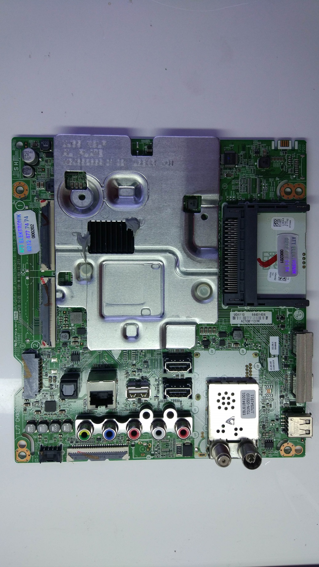 EAX67133404(1.0) 64401404 Lg 55UJ651 Anakart Main Board Sistem Tamir